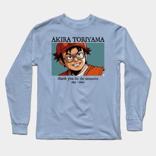 akira toriyama - fan art// RIP Legend Long Sleeve T-Shirt